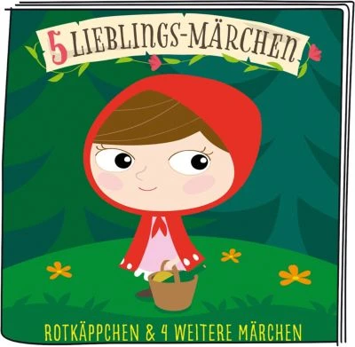 Tonies - 5 Lieblingsmärchen Rotkäppchen Und Weitere 3 Tonies - 5 Lieblingsmärchen Rotkäppchen Und Weitere – Bild 3